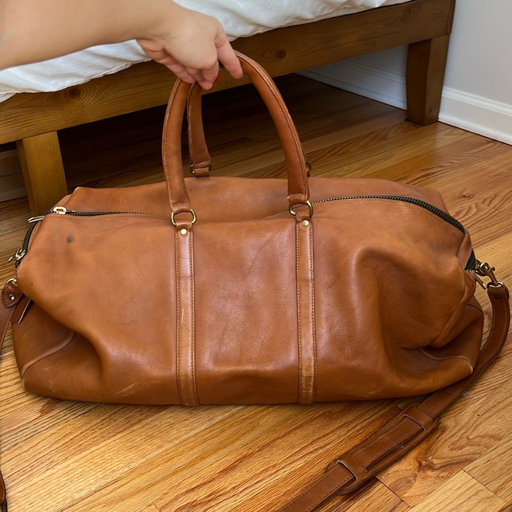 Coach Tan Leather Bag